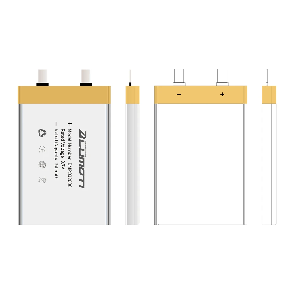 BMP302030-150mAh-3.7V
