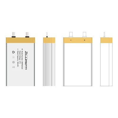 BMP501220-100mAh-3.7V